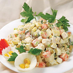 Olivie (Ensalada rusa) Olivie (Ensalada rusa)