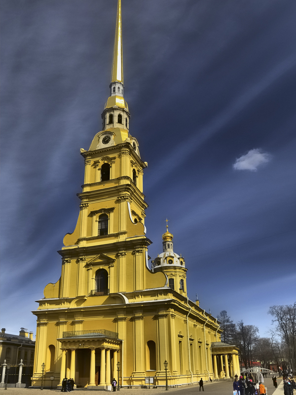 La Forteresse Pierre-et-Paul à Saint-Pétersbourg, Russie