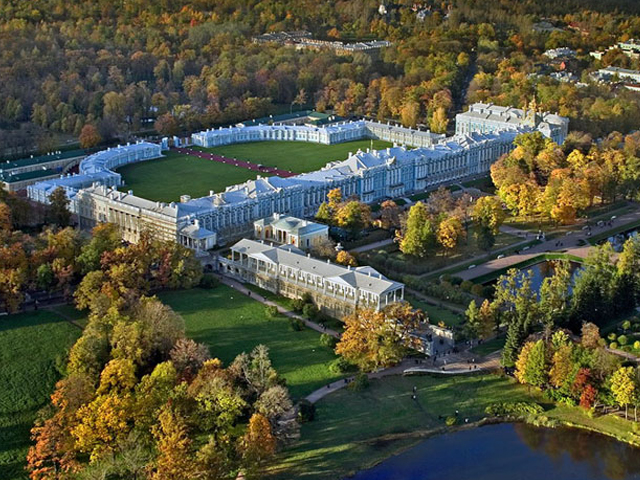 Palacio de Catalina y el parque (en Pushkin). Excursiones y tours por San Petersburgo en español