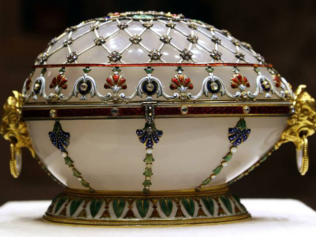 Le Musée Fabergé à Saint-Pétersbourg, Russie