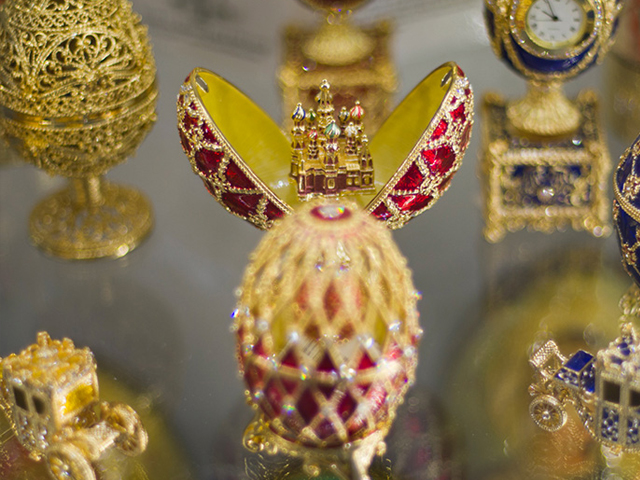 Faberge museum, St. Petersburg, Russia