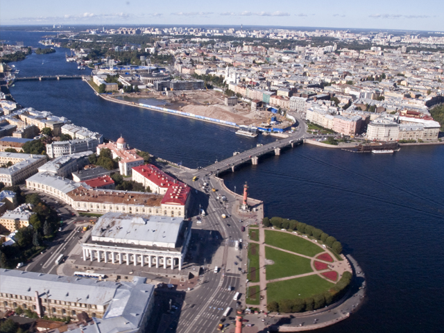 Giro in Battello per i fiumi e canali di San Pietroburgo, Russia