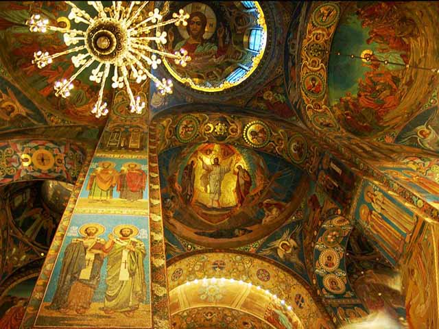 Chiesa del Salvatore sul Sangue Versato di San Pietroburgo, Russia