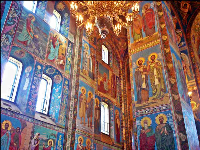 Cathédrale Saint-Sauveur-sur-le-Sang-Versé de Saint-Pétersbourg, Russie