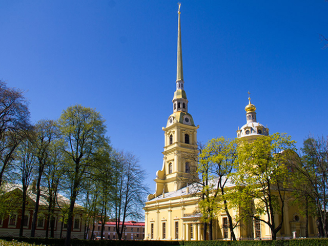 La Forteresse Pierre-et-Paul à Saint-Pétersbourg, Russie