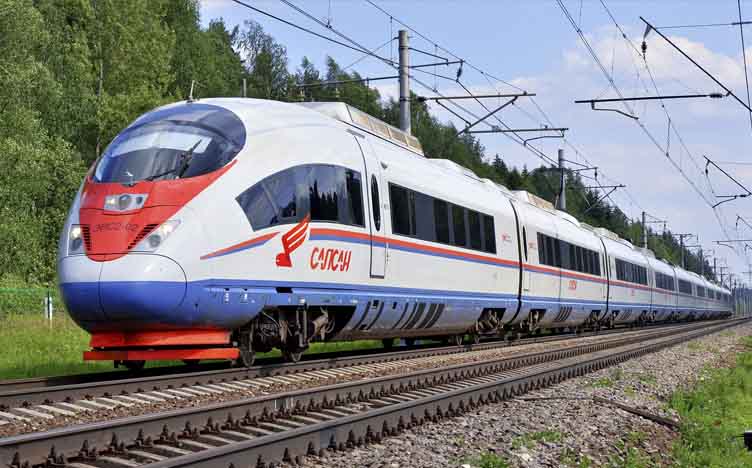 TREN RAPIDO SAN PETERSBURGO - MOSCU - SAN PETERSBURGO