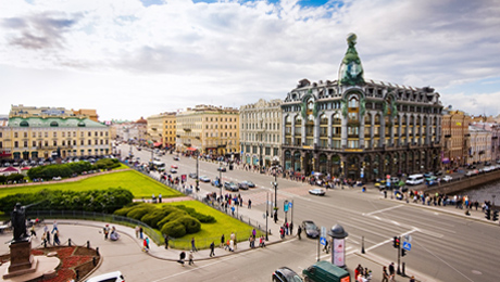 Pasear por la Avenida Nevsky